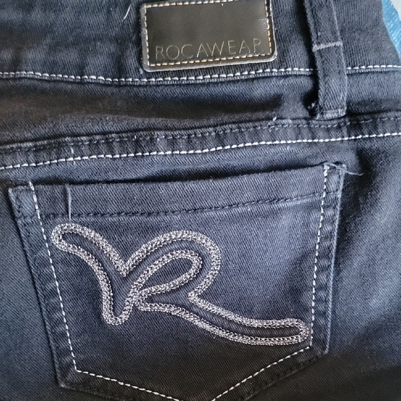 Rocawear Black Skinny Jeans Size 9 - Picture 12 of 13